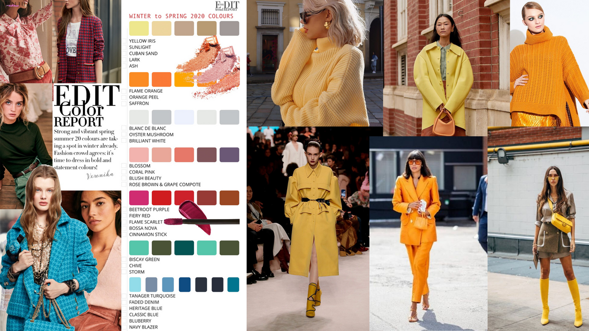 Fall 2020 Winter 2021 Pantone Colors Trends.