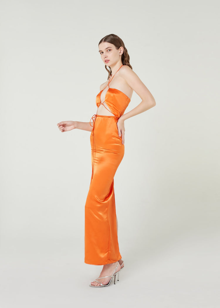 SOPHIA DRESS // TANGERINE