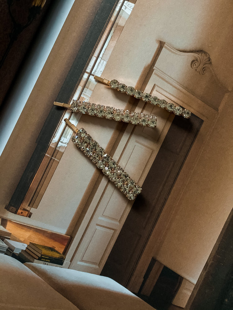 Diamond Vintage Hair Clips
