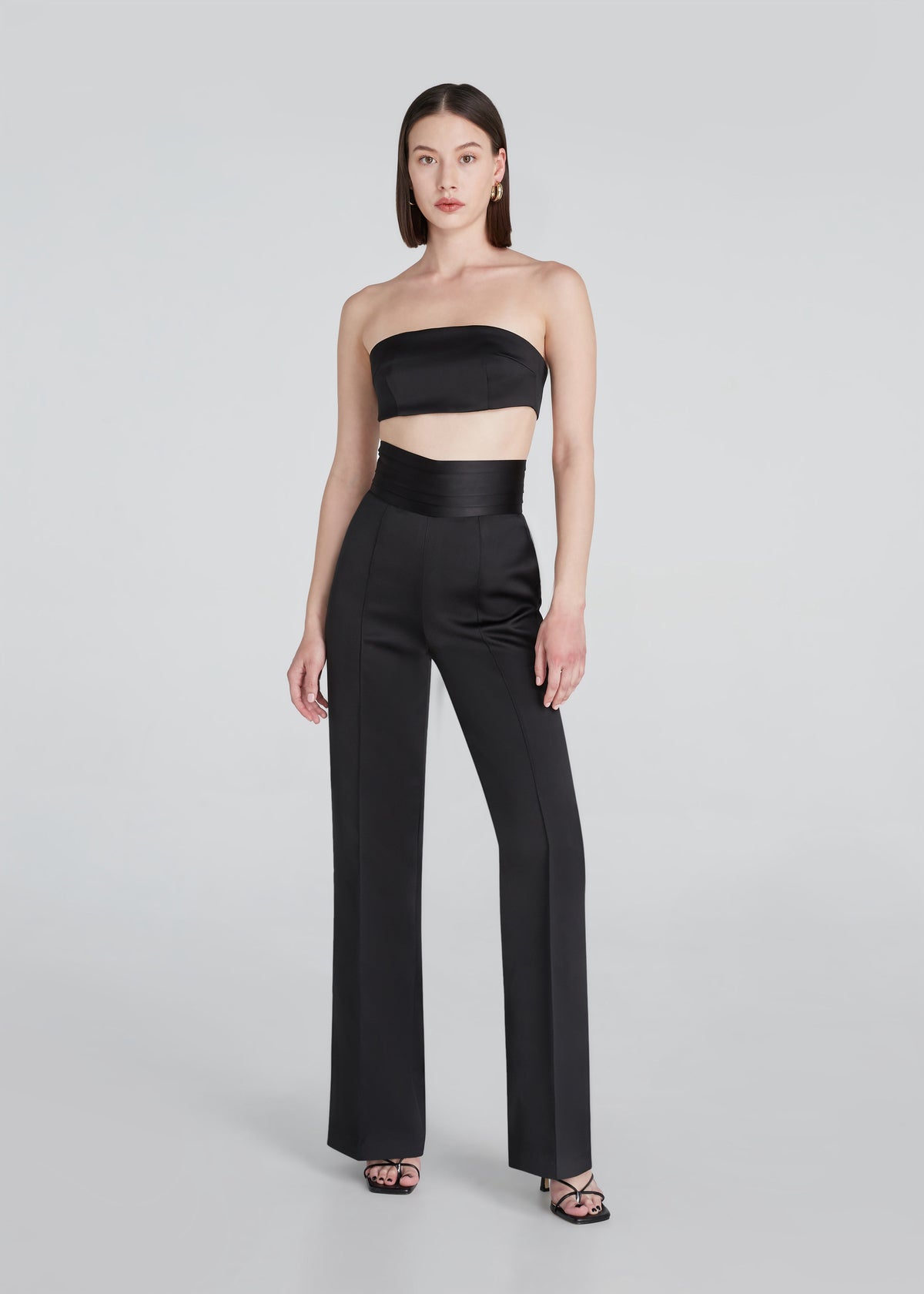 IVY HIGH WAISTED PANT // BLACK
