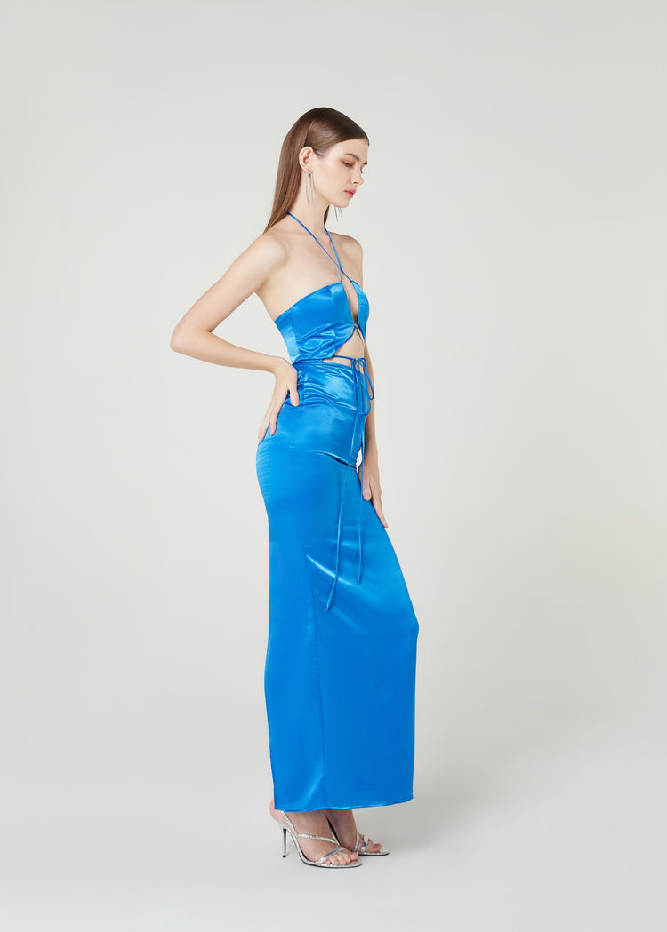 SOPHIA DRESS //  COBALT BLUE