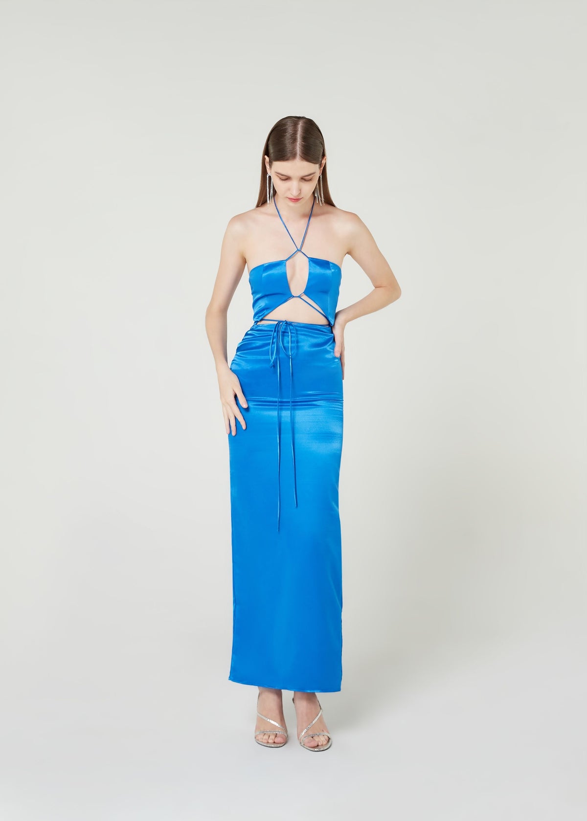 SOPHIA DRESS //  COBALT BLUE