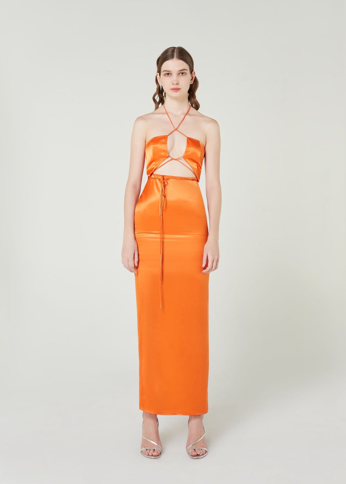 SOPHIA DRESS //  TANGERINE
