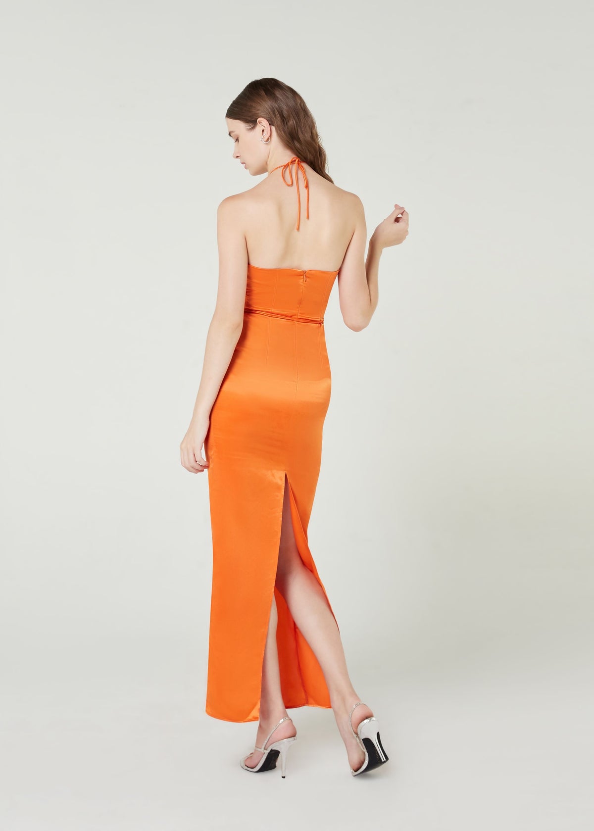 SOPHIA DRESS //  TANGERINE