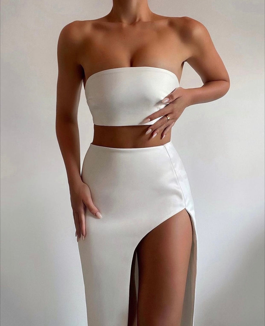 ALLISON SKIRT // OFF-WHITE